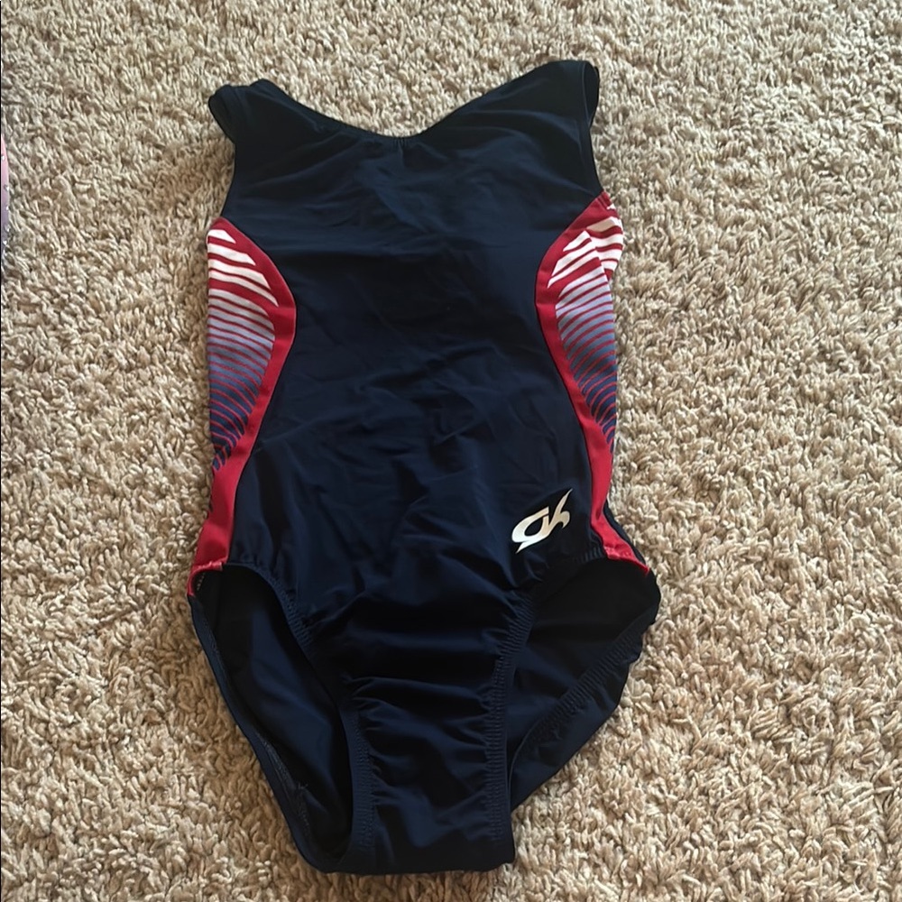 Women's Black and Red Athletic leotard